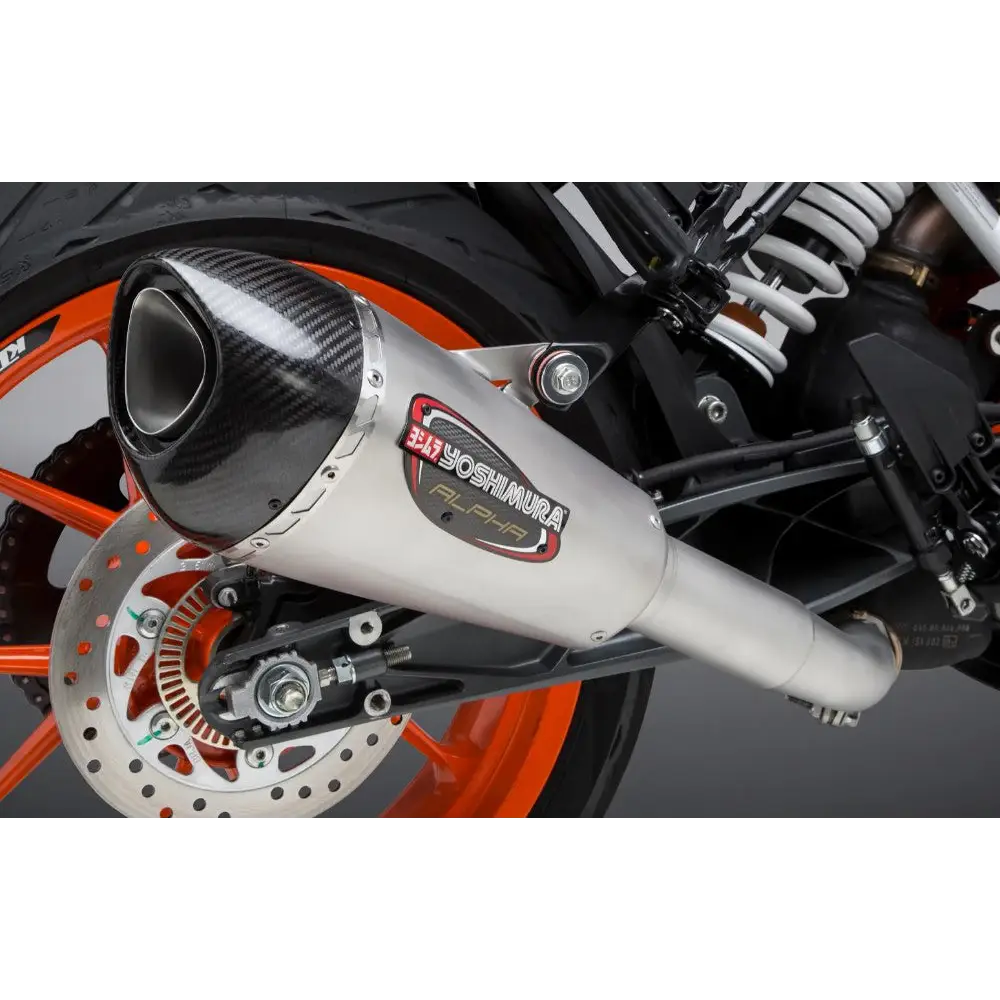 Exhaust Street Alpha T Slip On Ss Ss Cf Works