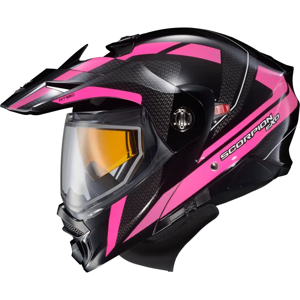 Exo At960 Cold Weather Helmet Hicks Pink Xl (Dual Pane)