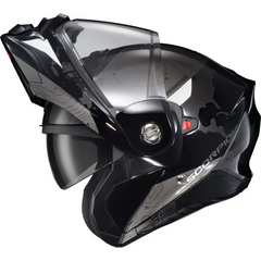 Exo At960 Modular Helmet Topographic Black/White 3x