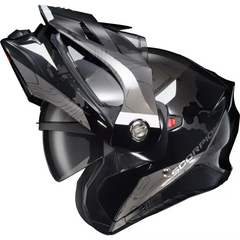 Exo At960 Modular Helmet Topographic Black/White 3x