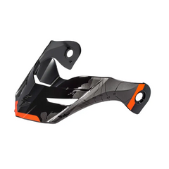 Exo At960 Peak Visor Topographic Black/Orange