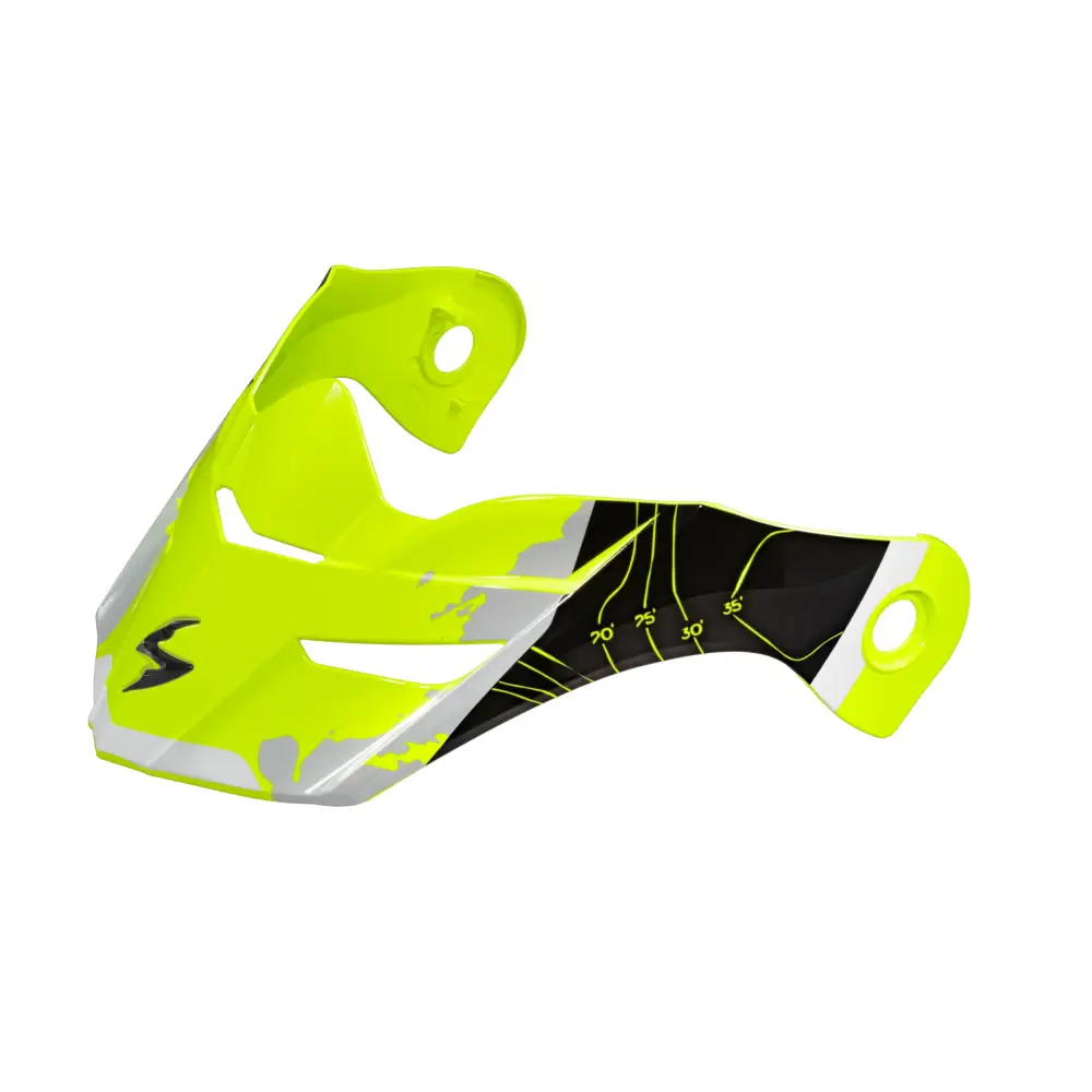 Exo At960 Peak Visor Topographic Hi Vis/Black