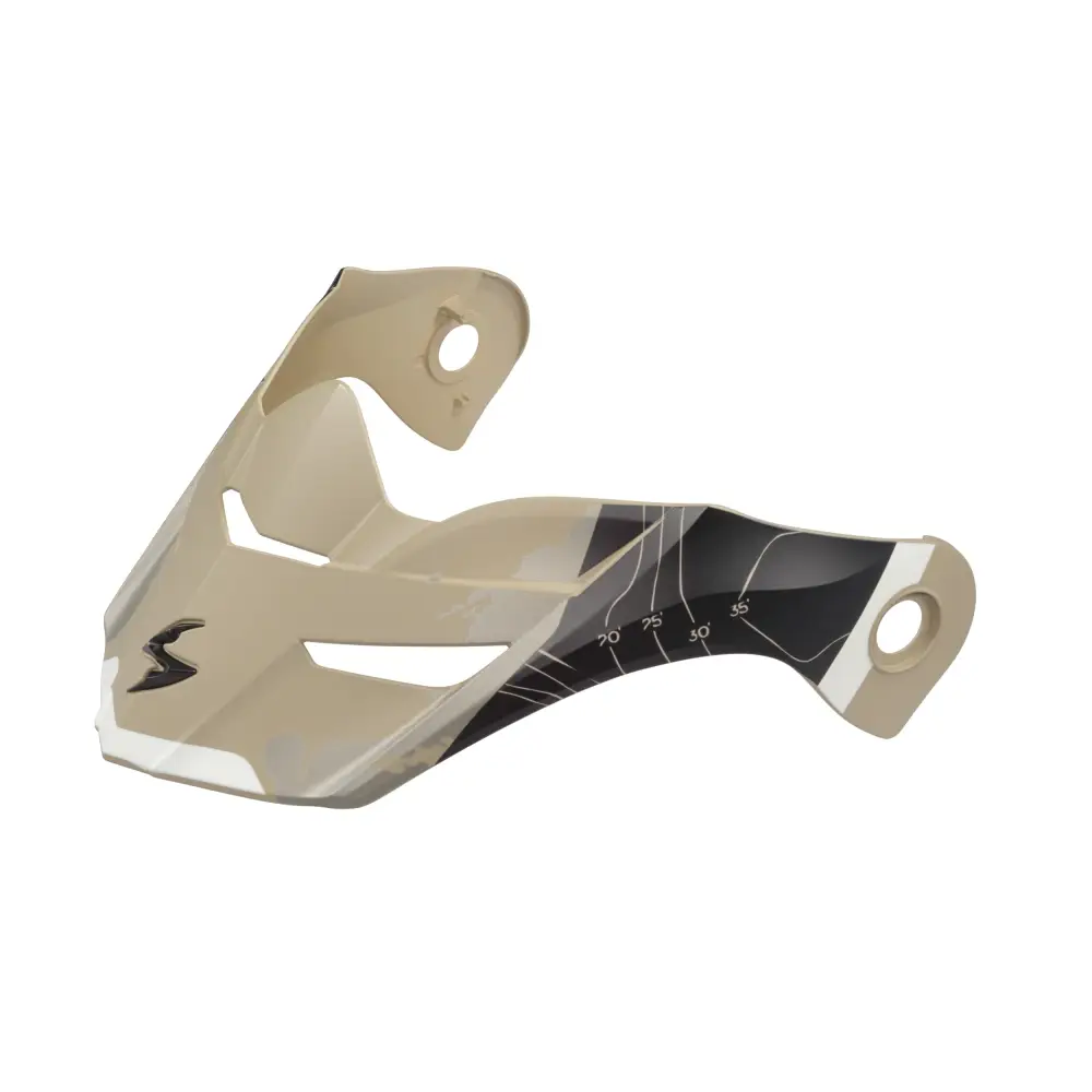 Exo At960 Peak Visor Topographic Sand/Black
