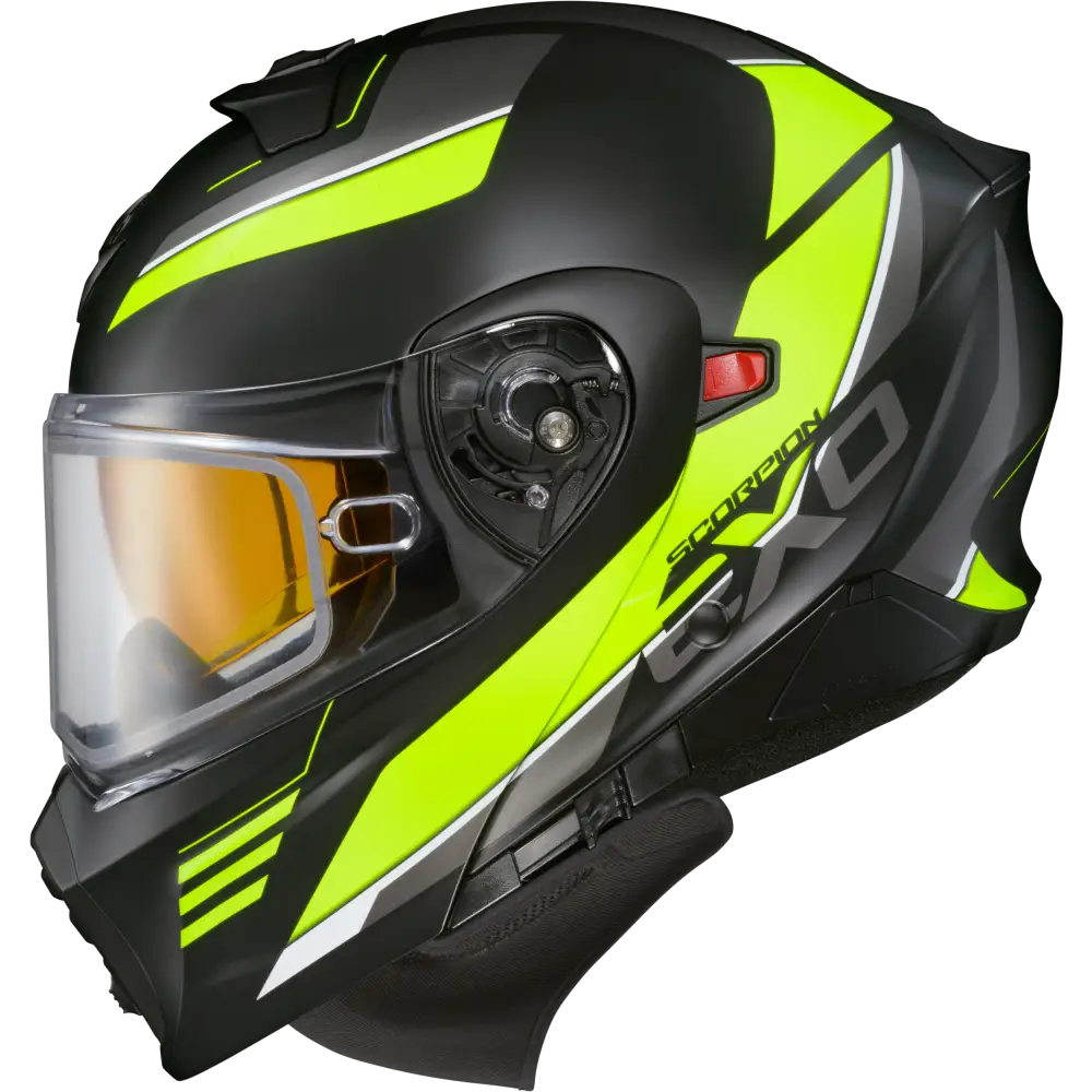 Exo Gt930 Cold Weather Helmet Modulus Hi Vis Xl (Dual Pane)
