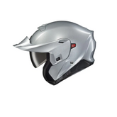 Exo Gt930 Transformer Helmet Silver 3x - Motorcycle Modular Helmets