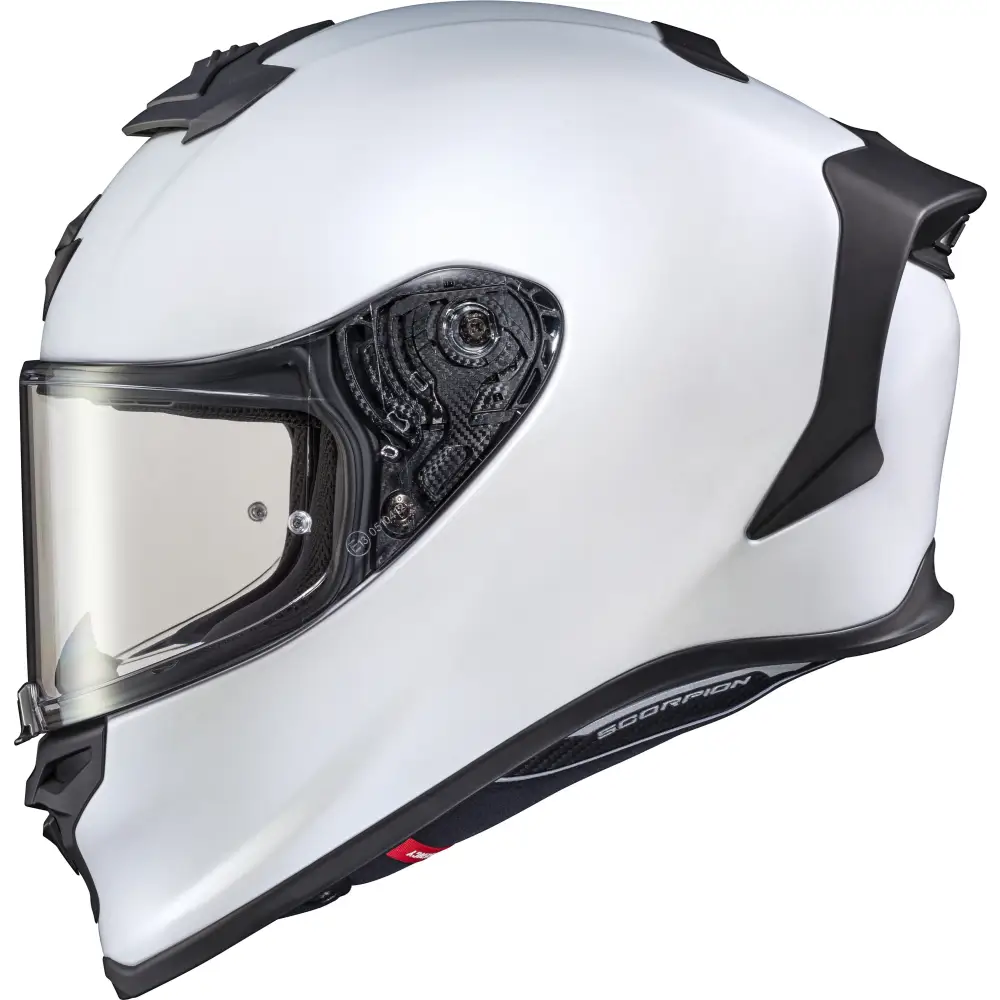Exo R1 Air Full Face Helmet Matte Pearl White Sm