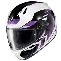 Exo R320 Full Face Helmet Alchemy White/Purple Md
