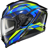 Exo St1400 Evo Carbon Helmet Hex Gloss Blue Sm