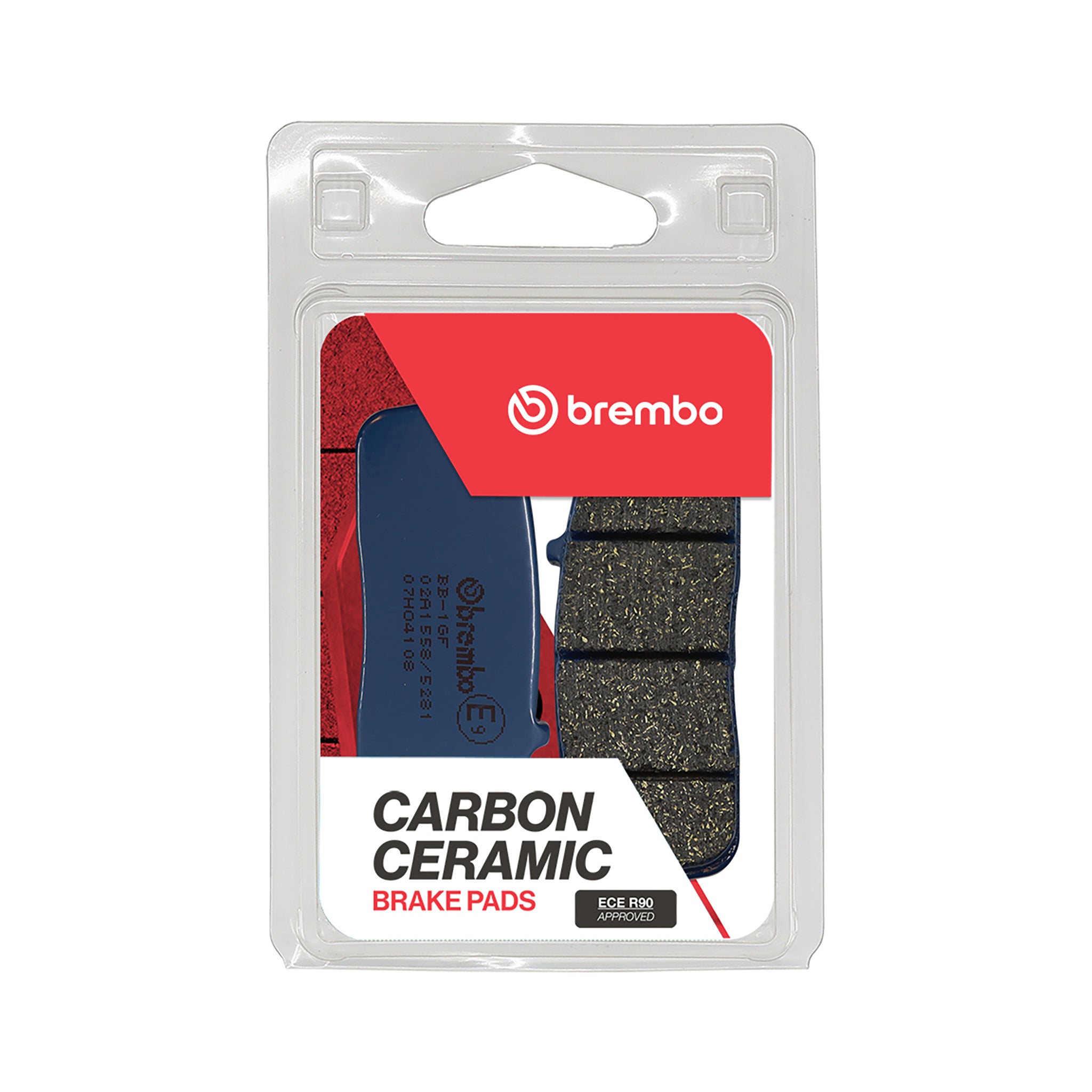 Brembo 07HO4108 Prime Organic OEM Front/Rear Motorcycle Brake Pads