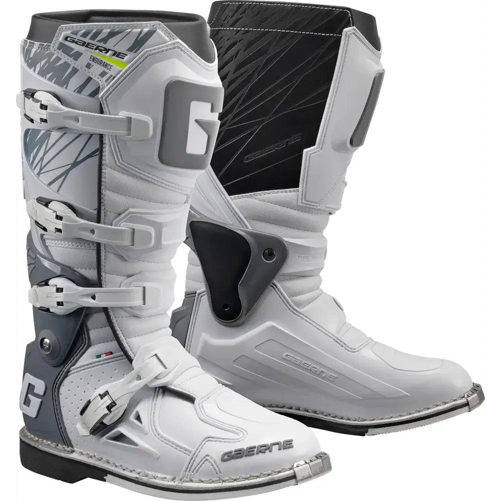 Fastback Boots White Sz 10