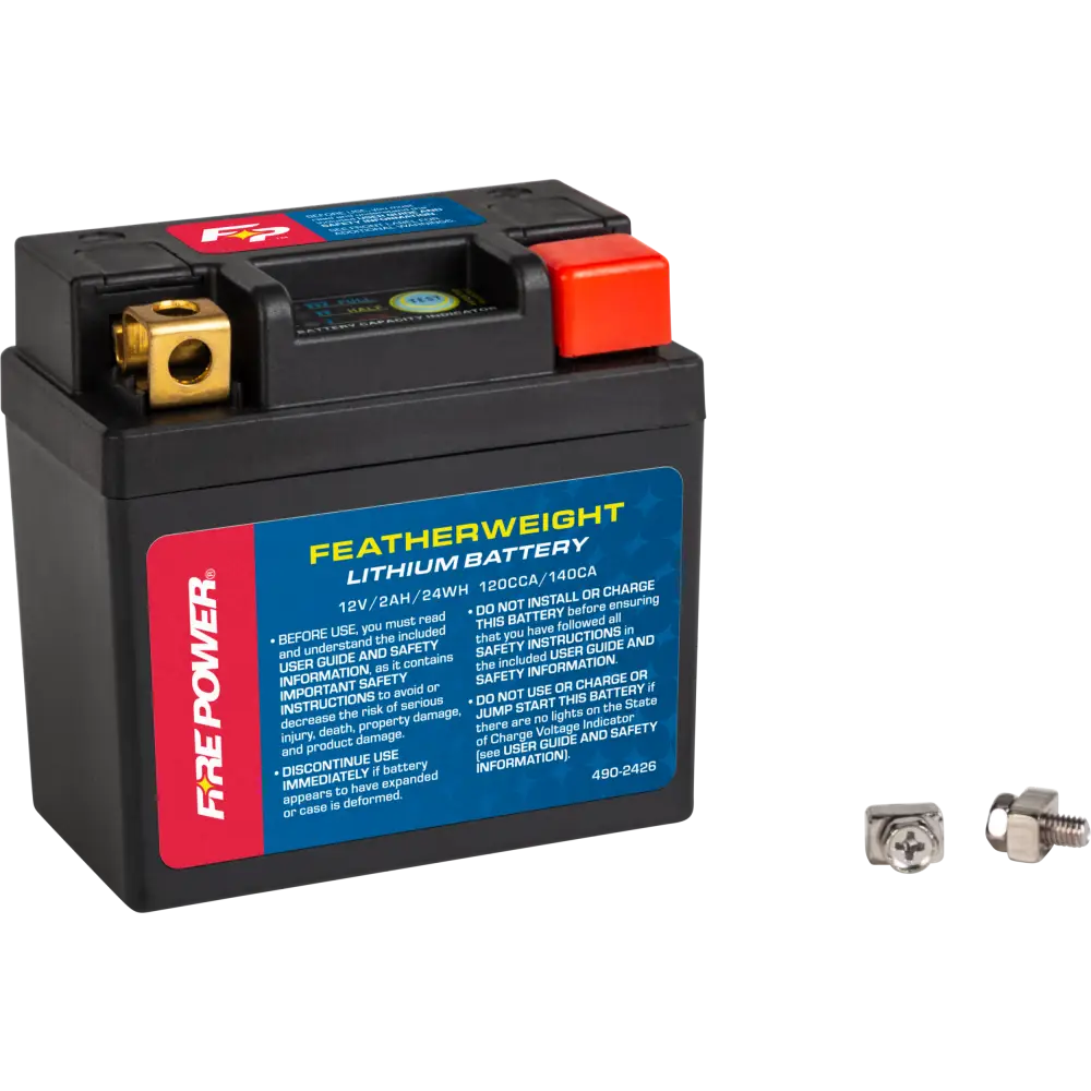 Featherweight Lithium Battery 120 Cca 12v/24wh