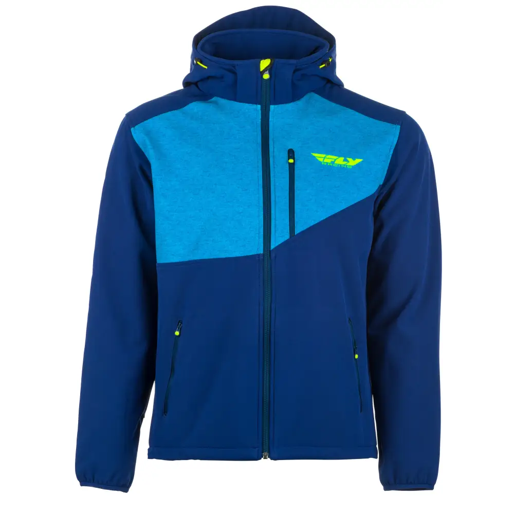 Fly Checkpoint Jacket Blue/Hi Vis 2x