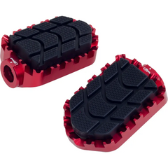 Footpegs Enduro Red