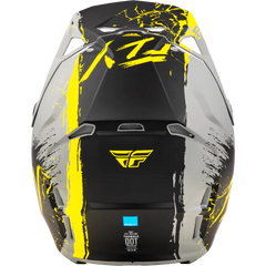 Formula Cp Manic Helmet Matte Grey/Black/Yellow Xl