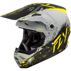 Formula Cp Manic Helmet Matte Grey/Black/Yellow Xl