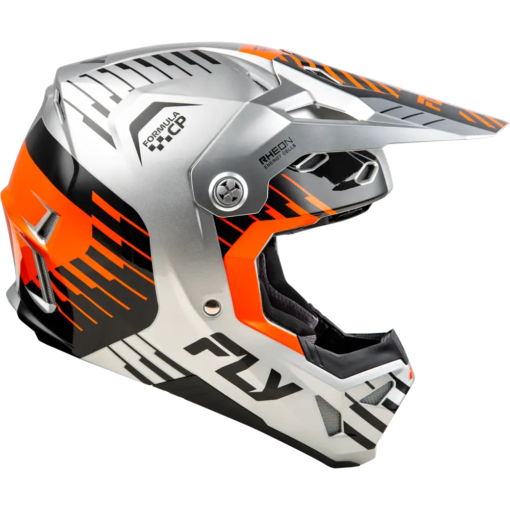 Formula Cp Slice Helmet Grey/Orange/Black Sm