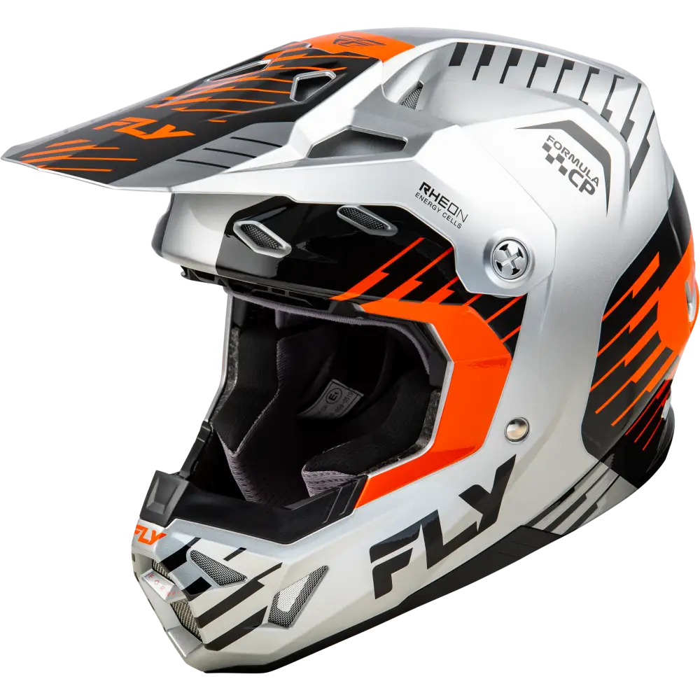 Formula Cp Slice Helmet Grey/Orange/Black Sm