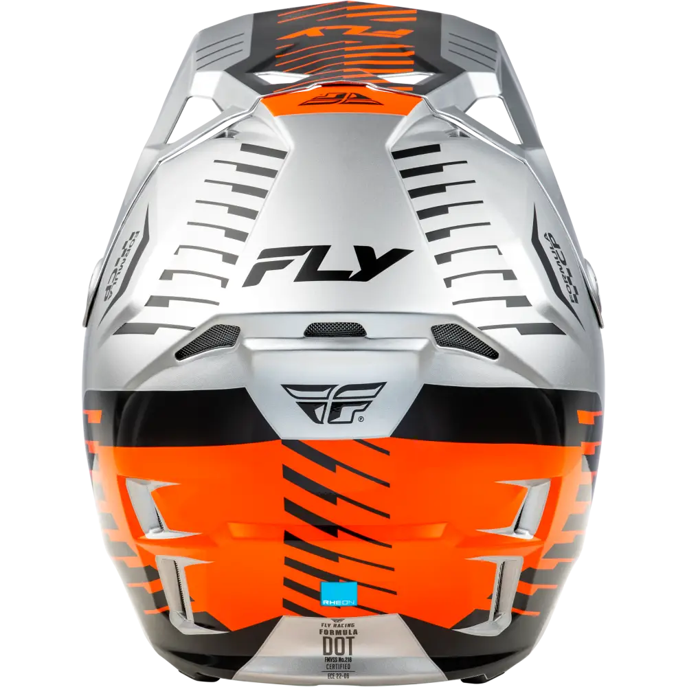 Formula Cp Slice Helmet Grey/Orange/Black Sm