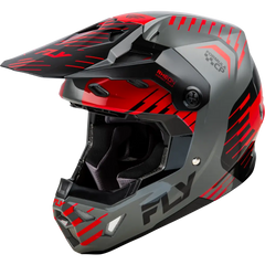 Formula Cp Slice Helmet Grey/Red/Black 2x