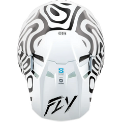 Formula S Carbon Abyss Helmet White/Black Sm