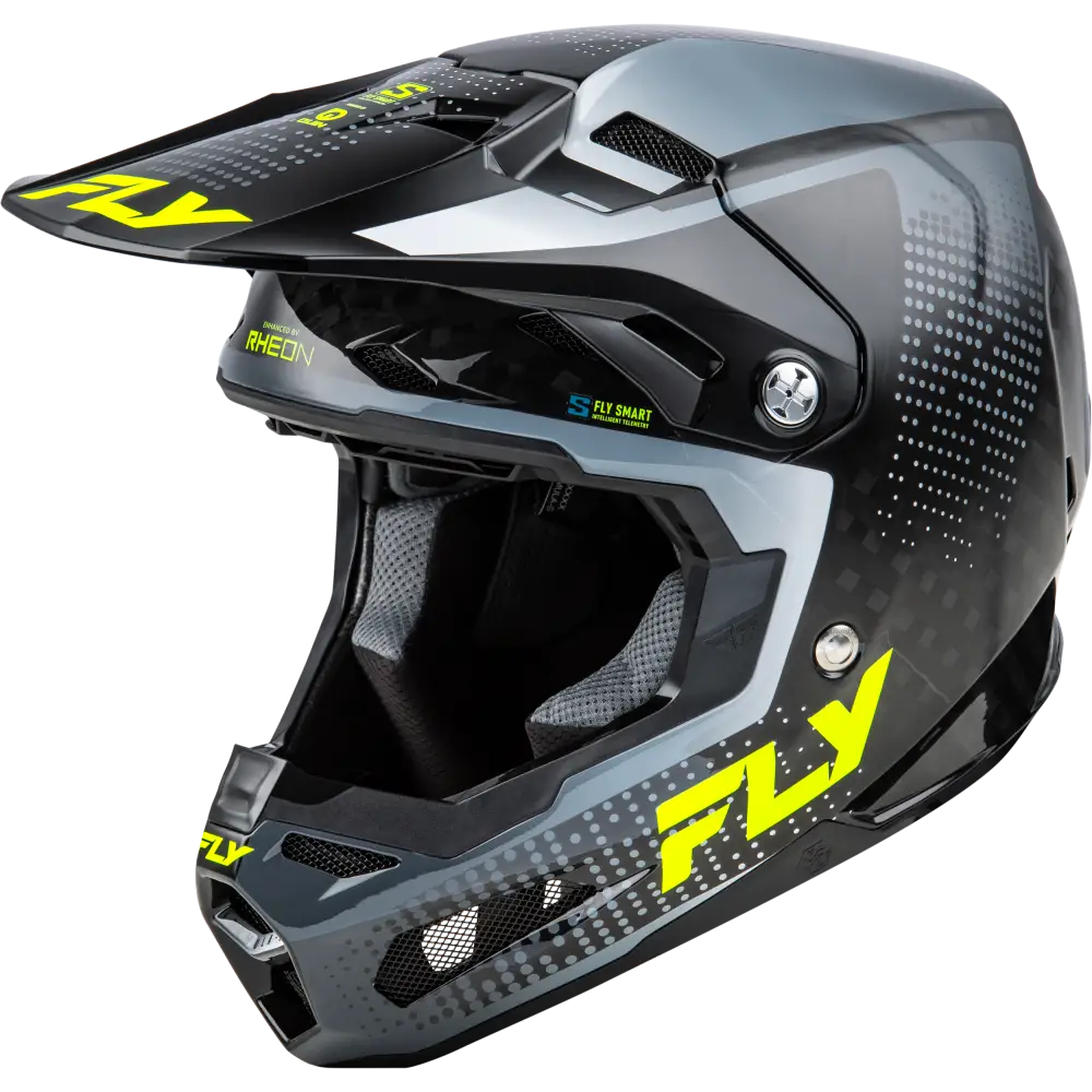 Formula S Carbon Protocol Hlmt Black Carbon/Grey/Hi Vis Xs