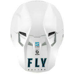 Formula S Carbon Solid Helmet White Sm