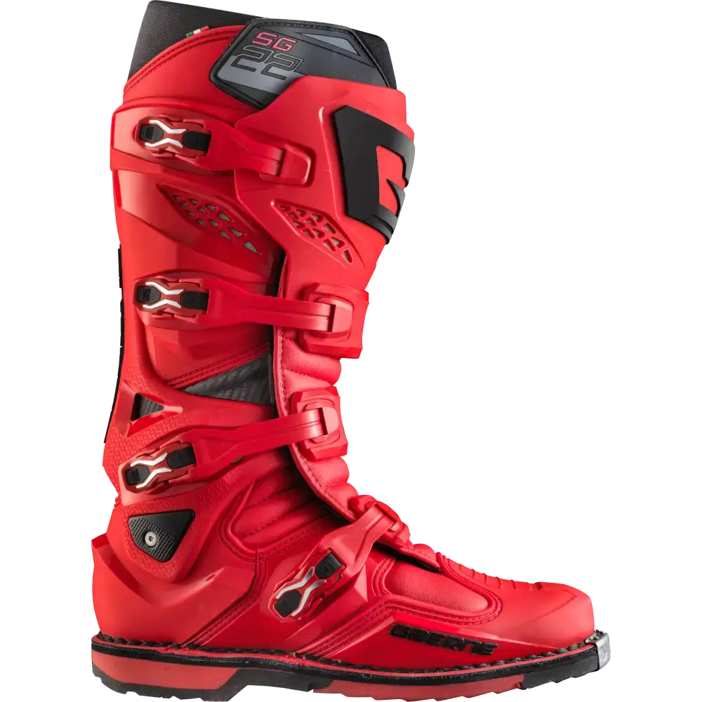 Sg 22 Boots Red Sz 07