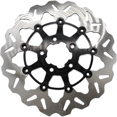 GALFER Front Wave? Rotor - Black Carrier DF835CW-C