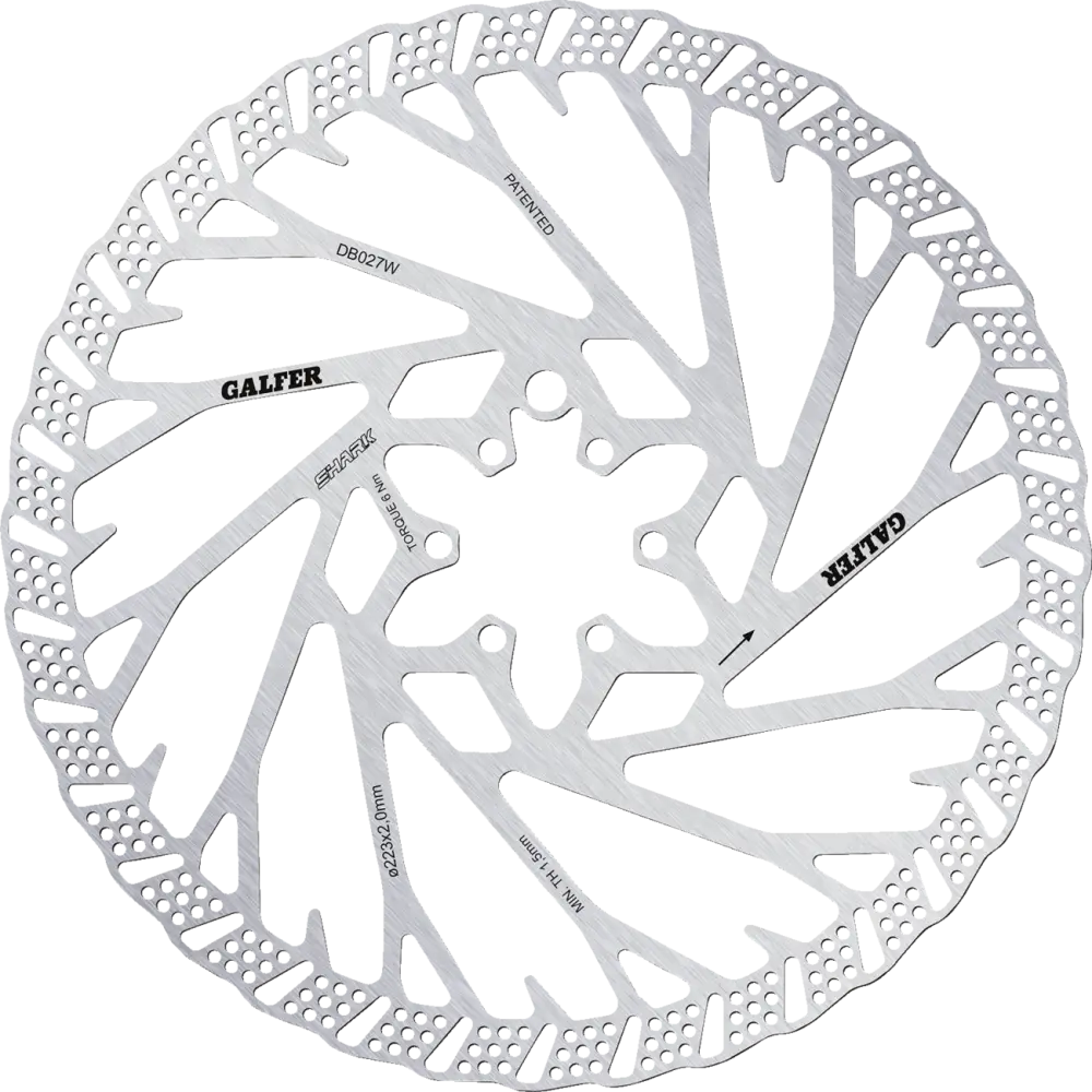 GALFER Shark Brake Rotor - 223 mm x 2 mm DB027W