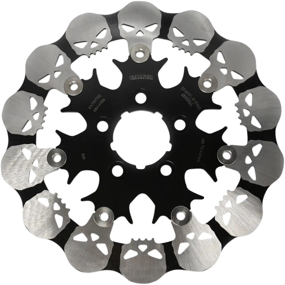 GALFER Skull Rear Rotor - Floating Mount DF681FRH
