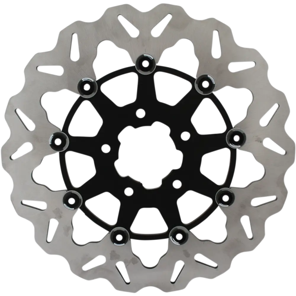 GALFER Wave? Brake Rotor - Black Carrier DF680CW-B