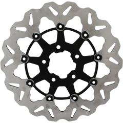 GALFER Wave? Brake Rotor - Black Carrier DF680CW-B