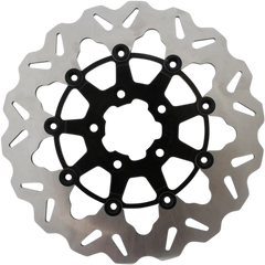 GALFER Wave? Brake Rotor - Front - Black Carrier DF835CW-B