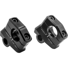 GILLES TOOLING 1D.GT Risers - Handlebar - Pan America - Black 1DGT-05-B - Handlebars Controls Mirrors