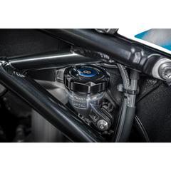 GILLES TOOLING Brake Fluid Reservoir Cover - Rear - Black BRC-07-B - Handlebars Controls Mirrors