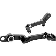 GILLES TOOLING Brake Shift/Lever - Black - Pan America RCT-HD01-SB-KIT-B - Foot Control Group