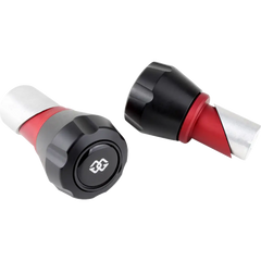 GILLES TOOLING Front Axle Protector - Black/Red - Aprilia GTA-F-A01-BR - Drive Train Group