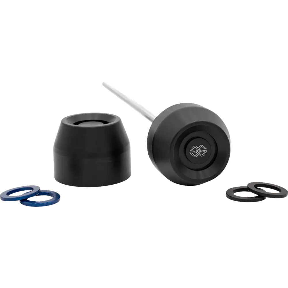 GILLES TOOLING Front Axle Protector - Black - Suzuki GTA-F-S02