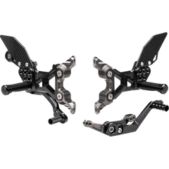 GILLES TOOLING FXR Rearset - Black - BMW FXR-BM05-B - Foot Control Group