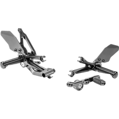 GILLES TOOLING FXR Rearset - Black - Yamaha FXR-Y08-B - Foot Control Group
