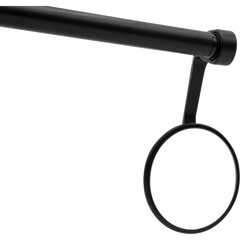 GILLES TOOLING Mirror - MOON - Side View - Round - Black - Right/Left - Each M04-02-BD - Handlebars Controls Mirrors