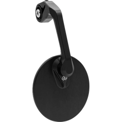 GILLES TOOLING Mirror - MOON - Side View - Round - Black - Right/Left - Each M04-02-BD - Handlebars Controls Mirrors