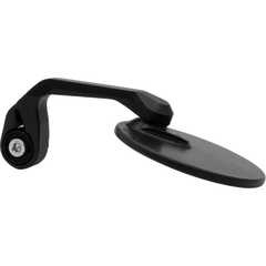 GILLES TOOLING Mirror - MOON - Side View - Round - Black - Right/Left - Each M04-02-BD - Handlebars Controls Mirrors