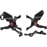 GILLES TOOLING MUE2 Rearset - Black - BMW MUE2-BM05-B - Foot Control Group