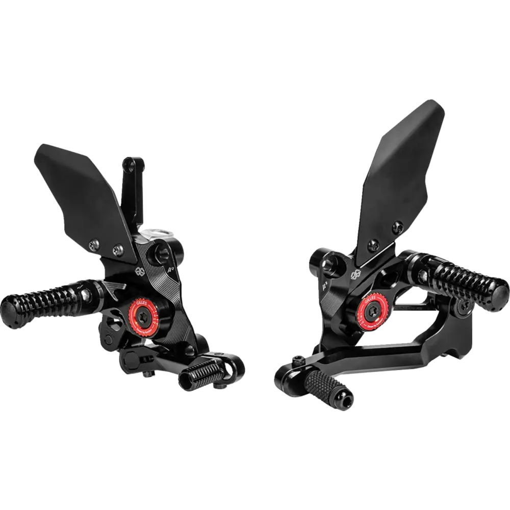 GILLES TOOLING MUE2 Rearset - Black - Suzuki MUE2-S03-B