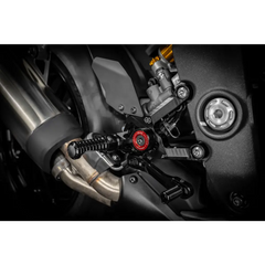 GILLES TOOLING MUE2 Rearset - Black - Triumph MUE2-T01-B - Foot Control Group