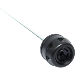 GILLES TOOLING Rear Axle Protector - Black - Yamaha GTA-R-Y07-B - Drive Train Group