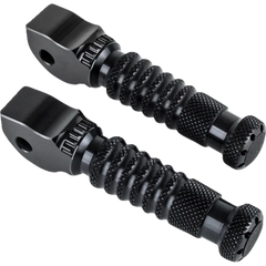GILLES TOOLING Sport Footpegs - Driver - Black RGK-350-UF16-B