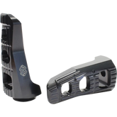 GILLES TOOLING Sport Footpegs - Driver - Black RGK-350-UF20-B