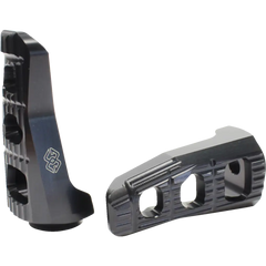 GILLES TOOLING Sport Footpegs - Driver - Black RGK-350-UF20-B